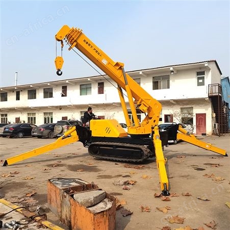 供应小型蜘蛛吊车现货 科特威尔8吨蜘蛛吊车生产定制