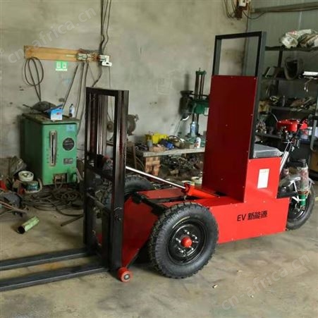 工地三轮叉砖车 电动背砖车 电动叉砖车