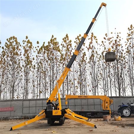 供应小型蜘蛛吊车现货 科特威尔8吨蜘蛛吊车生产定制