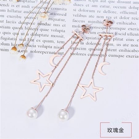 今泊二┃厂家设计生产耳环 时尚钛钢耳环 个性耳环