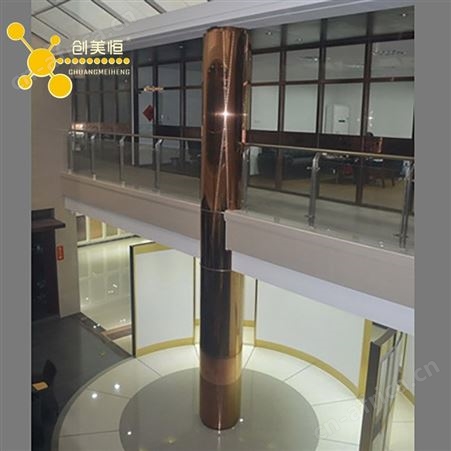 不锈钢柱子底座 酒店异形不锈钢包柱航空铝材