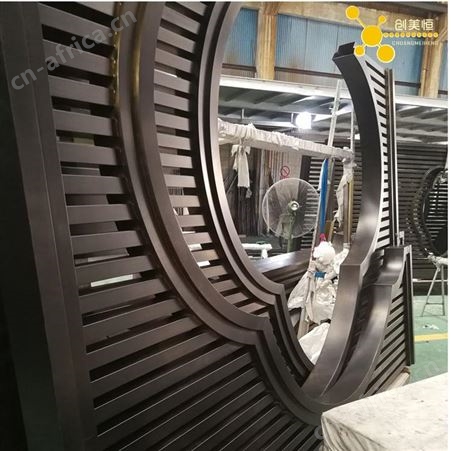 不锈钢玫瑰金屏风 新中式不锈钢屏风价格实惠
