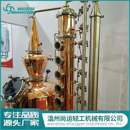 300L朗姆酒蒸馏系统-成套酿酒蒸馏设备-GIN蒸馏设备