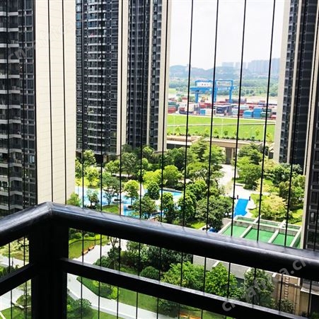 云南隐形防护网价格 高层窗户阳台防滑网厂家销售