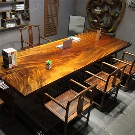 茶桌椅组合 实木新中式阳台功夫泡茶桌 家用小茶台套装 桌子一体整装