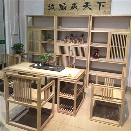 朴舍实木茶桌椅组合 茶台桌套装 功夫泡茶桌小 新中式茶桌茶几桌实木 阳公室茶桌茶具桌茶道桌