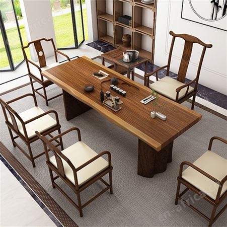 实木泡茶台 朴舍艺品 功夫茶桌茶台 简朴