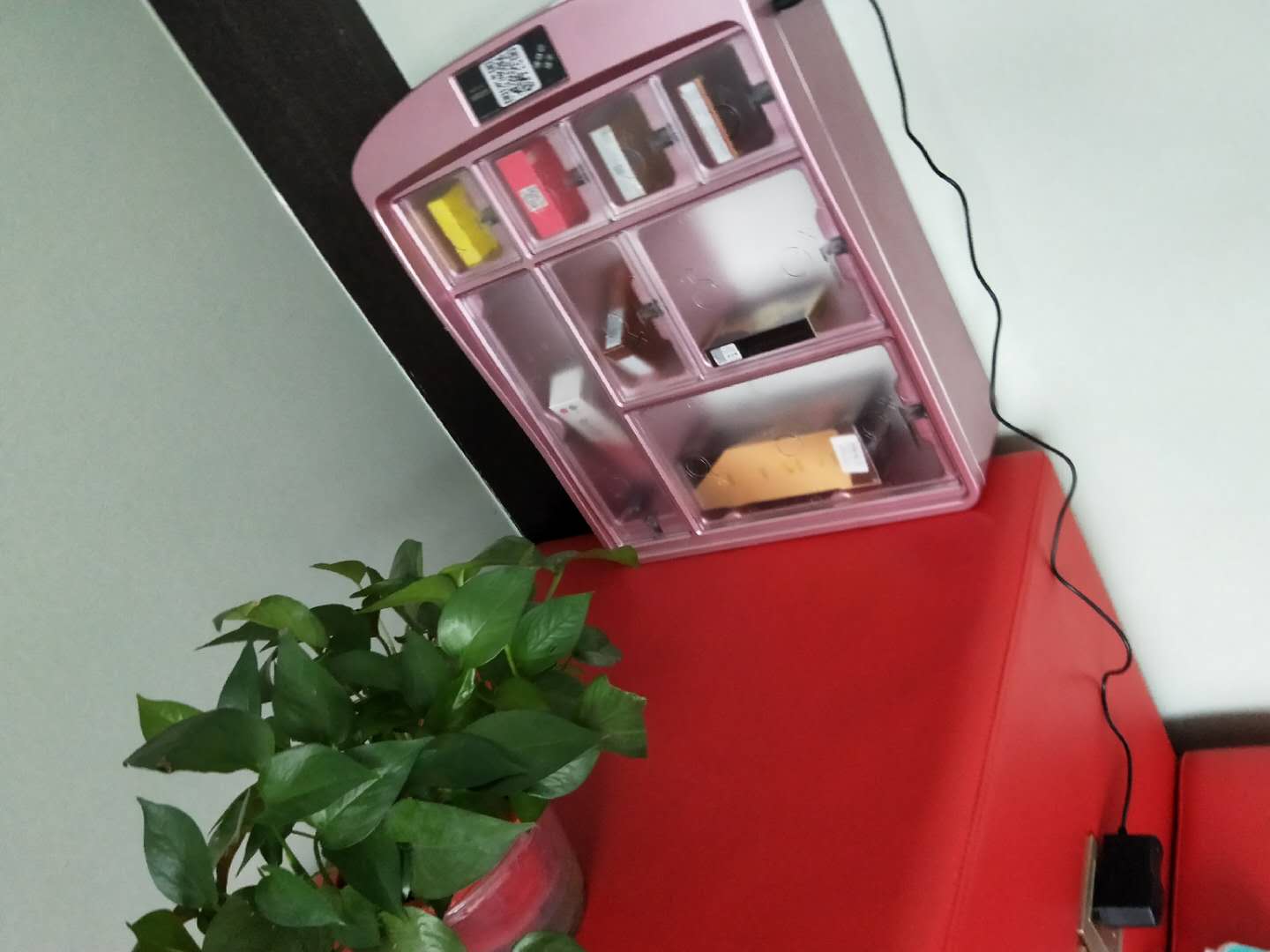 酒店售货机实景图