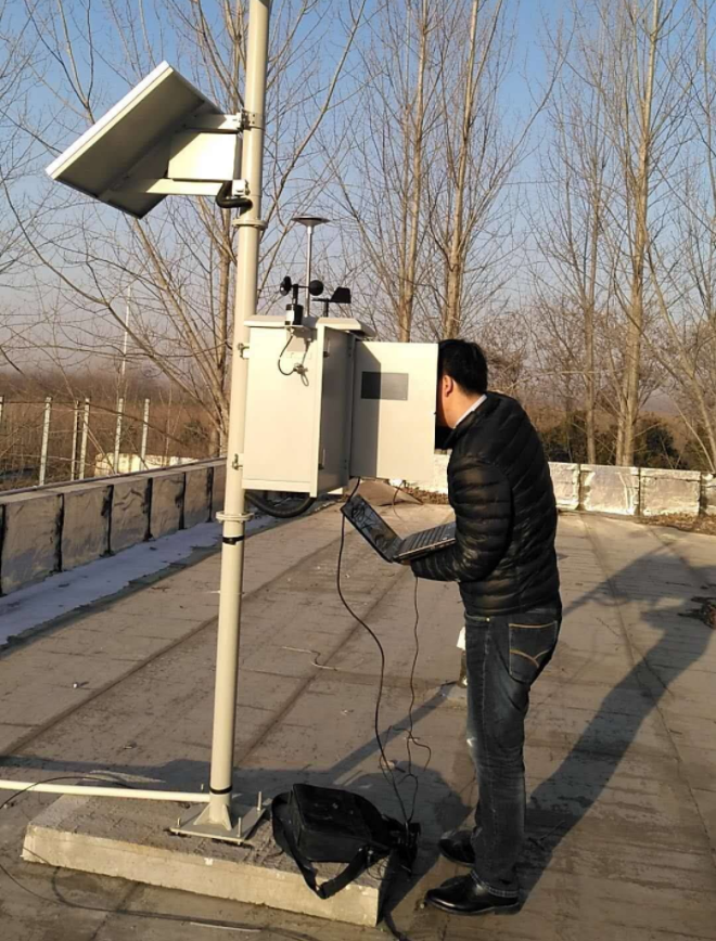 网格化气象监测系统安装现场.png 网格化气象监测系统安装现场.png