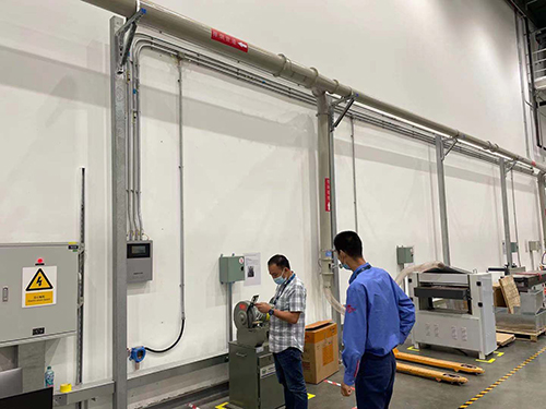 气体检测仪搭配报警控制主机现场安装参考图 气体检测仪搭配报警控制主机现场安装参考图