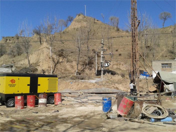 矿山空压机销售,打深水井空压机出租,潜孔